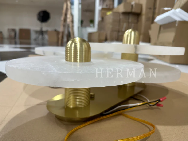 Median Alabaster Flush mount - 3 Surface - Image 10