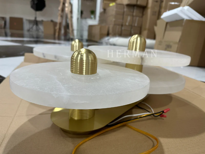 Median Alabaster Flush mount - 3 Surface - Image 11